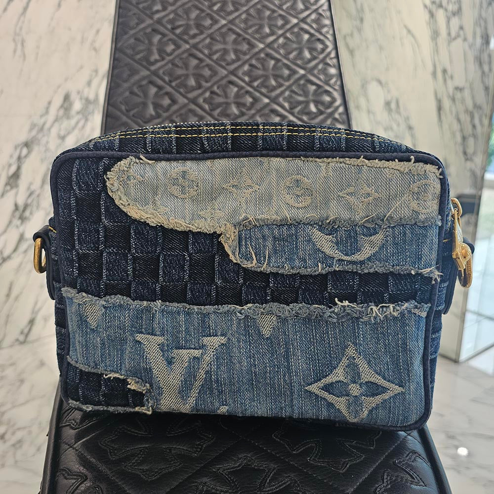 LOUIS VUITTON × NIGO 2025SS Nil Monogram Other Denim Shoulder Bag M15296 ルイヴィトン × ニゴ ナイル モノグラム アザー デニム ショルダーバッグ