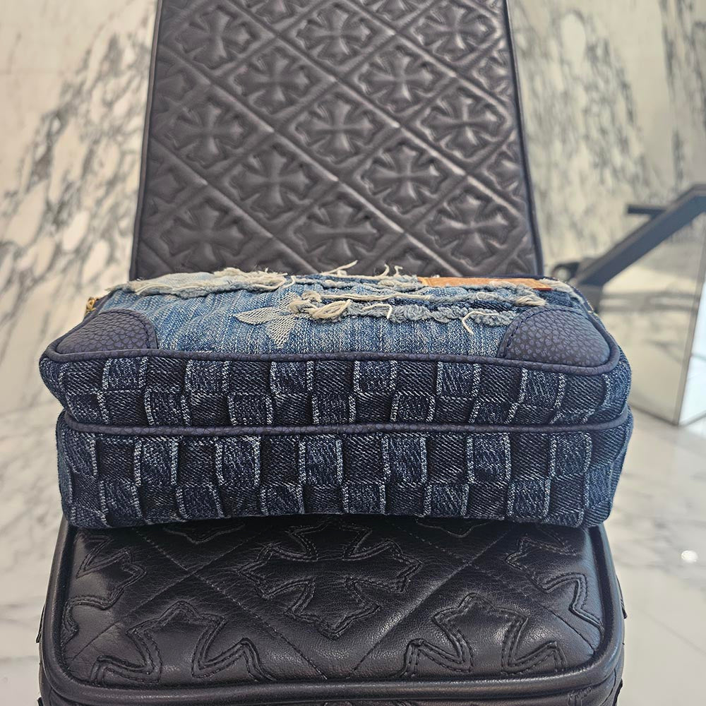 LOUIS VUITTON × NIGO 2025SS Nil Monogram Other Denim Shoulder Bag M15296 ルイヴィトン × ニゴ ナイル モノグラム アザー デニム ショルダーバッグ