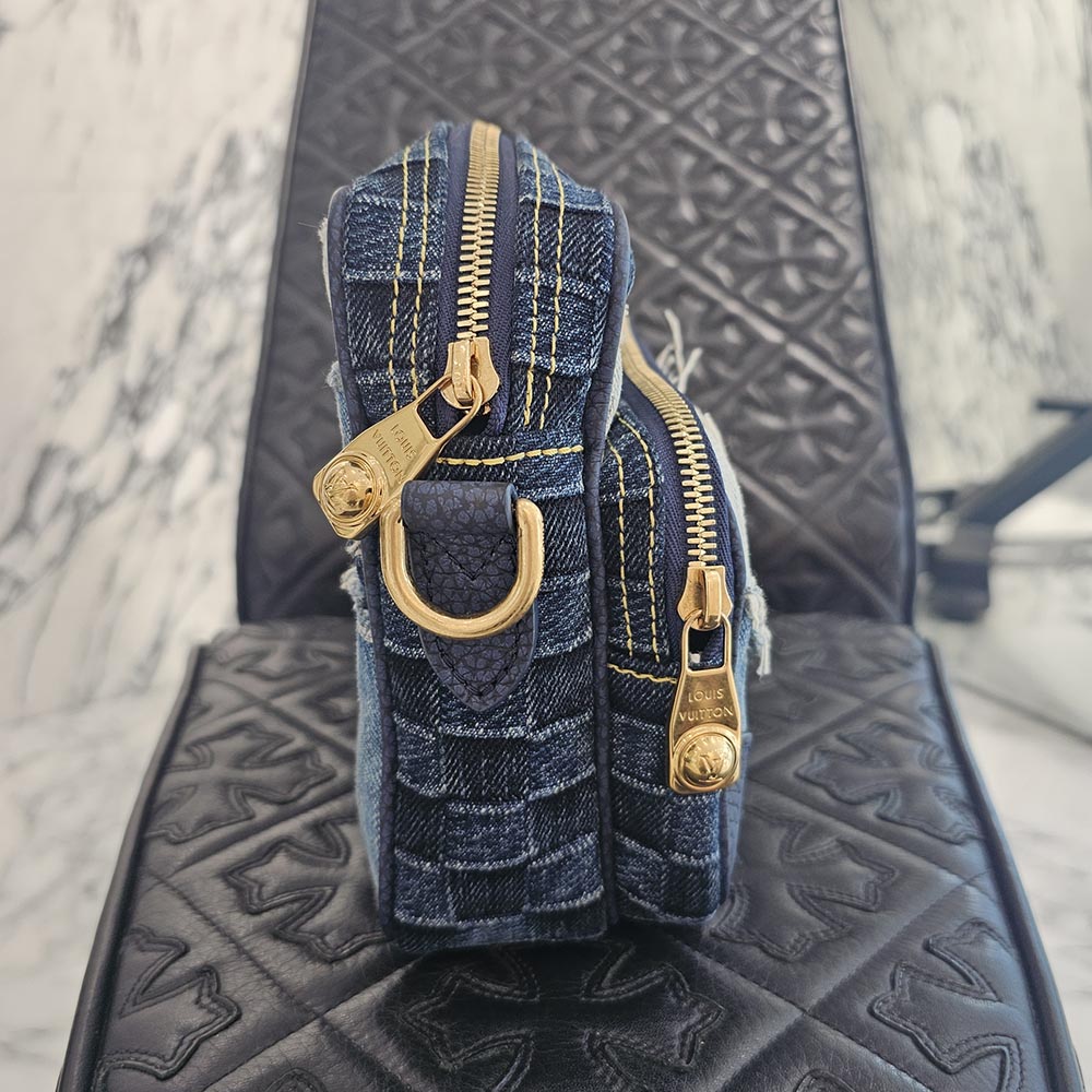 LOUIS VUITTON × NIGO 2025SS Nil Monogram Other Denim Shoulder Bag M15296 ルイヴィトン × ニゴ ナイル モノグラム アザー デニム ショルダーバッグ