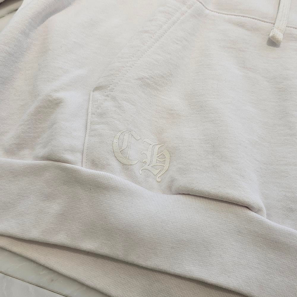 CHROME HEARTS Online Limited Fluorescence Horseshoe Pullover Hoodie Size L クロムハーツ オンライン限定 蛍光 ホースシュー プルオーバー フーディ サイズL