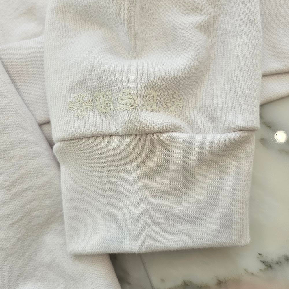 CHROME HEARTS Online Limited Fluorescence Horseshoe Pullover Hoodie Size L クロムハーツ オンライン限定 蛍光 ホースシュー プルオーバー フーディ サイズL