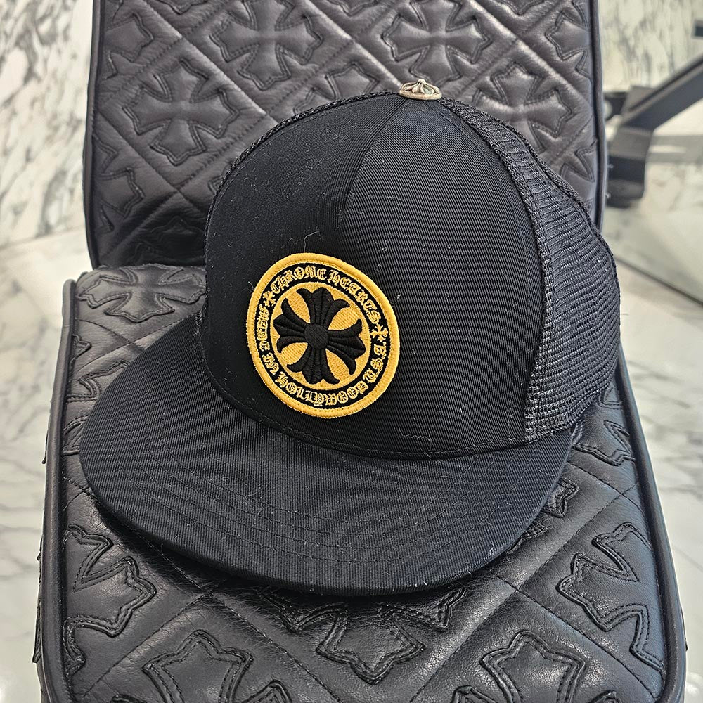CHROME HEARTS Yellow CH Plus Trucker Cap Size ONE SIZE（53-60）クロムハーツ イエロー CHプラス トラッカーキャップ サイズONE SIZE（53-60）