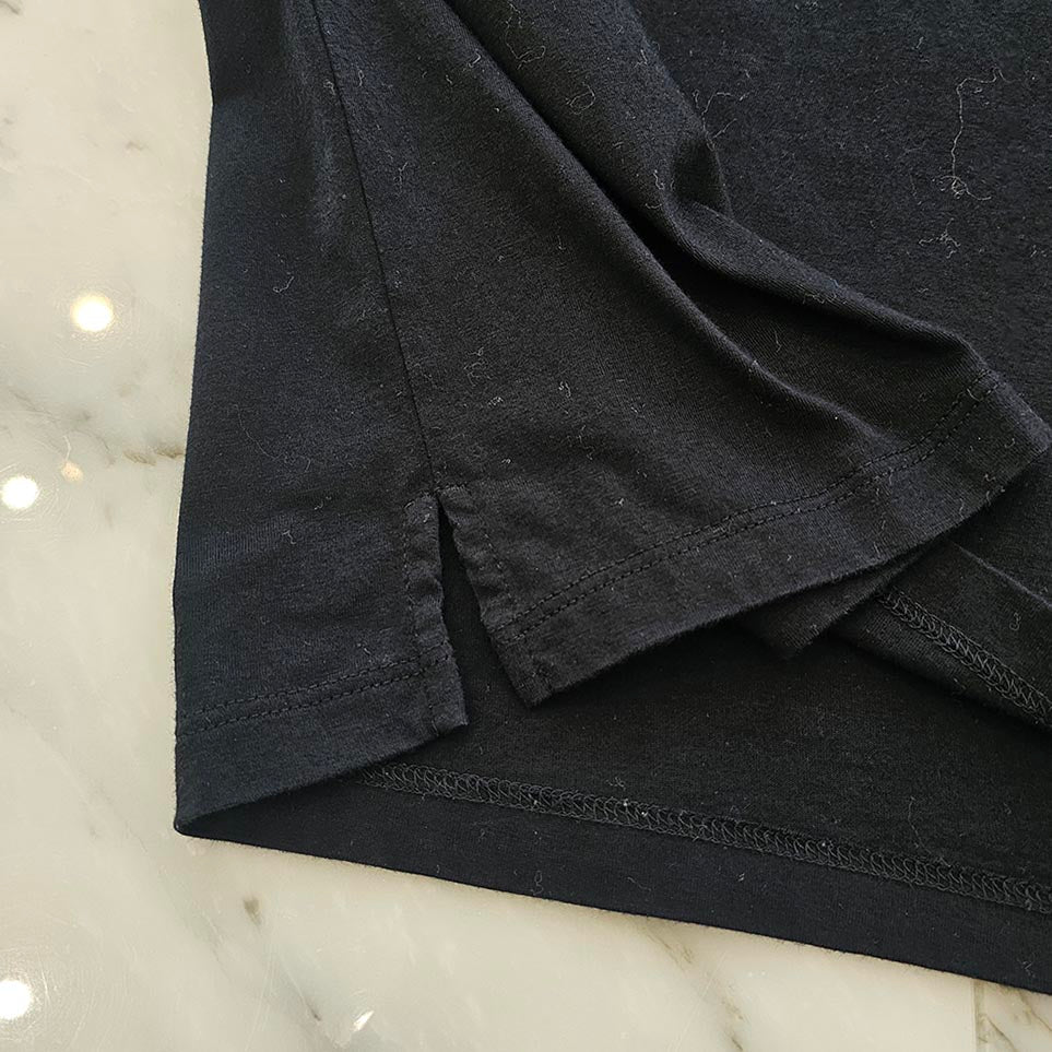 PRADA 2022SS Raised Logo Round Neck Tee UJN815 S221 1052 Size L プラダ レイズド ロゴ ラウンドネック Tシャツ サイズL