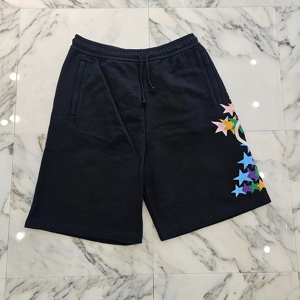 GUCCI 2022SS Interlocking G Star Flash Print Cotton Shorts 663249 XJDNK Size M グッチ インターロッキング Gスター フラッシュ プリント コットンショーツ サイズM