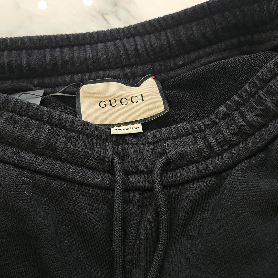 GUCCI 2022SS Interlocking G Star Flash Print Cotton Shorts 663249 XJDNK Size M グッチ インターロッキング Gスター フラッシュ プリント コットンショーツ サイズM