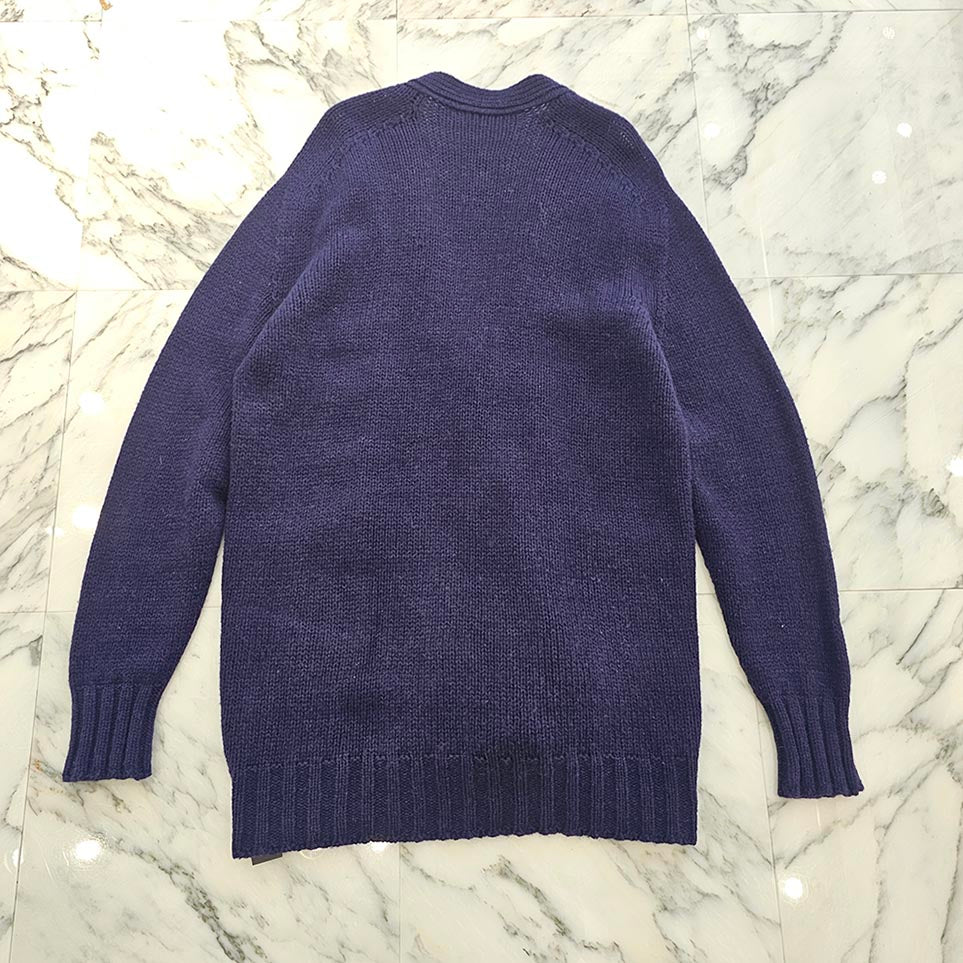 JIL SANDER 2021AW Oversized Wool Knit Cardigan JPUT751517MTY2001812 Size 46 ジルサンダー オーバーサイズ ウール ニット カーディガン サイズ46