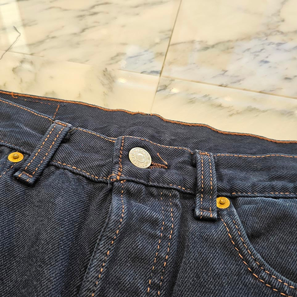 Y.A.R.N × Levi's Body Knit Cross Denim Pants ヤーン×リーバイス ボディ ニットクロス デニムパンツ