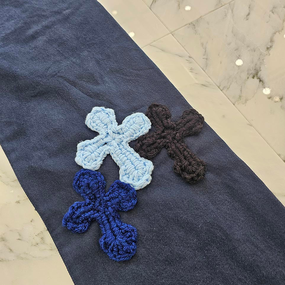 Y.A.R.N × Levi's Body Knit Cross Denim Pants ヤーン×リーバイス ボディ ニットクロス デニムパンツ