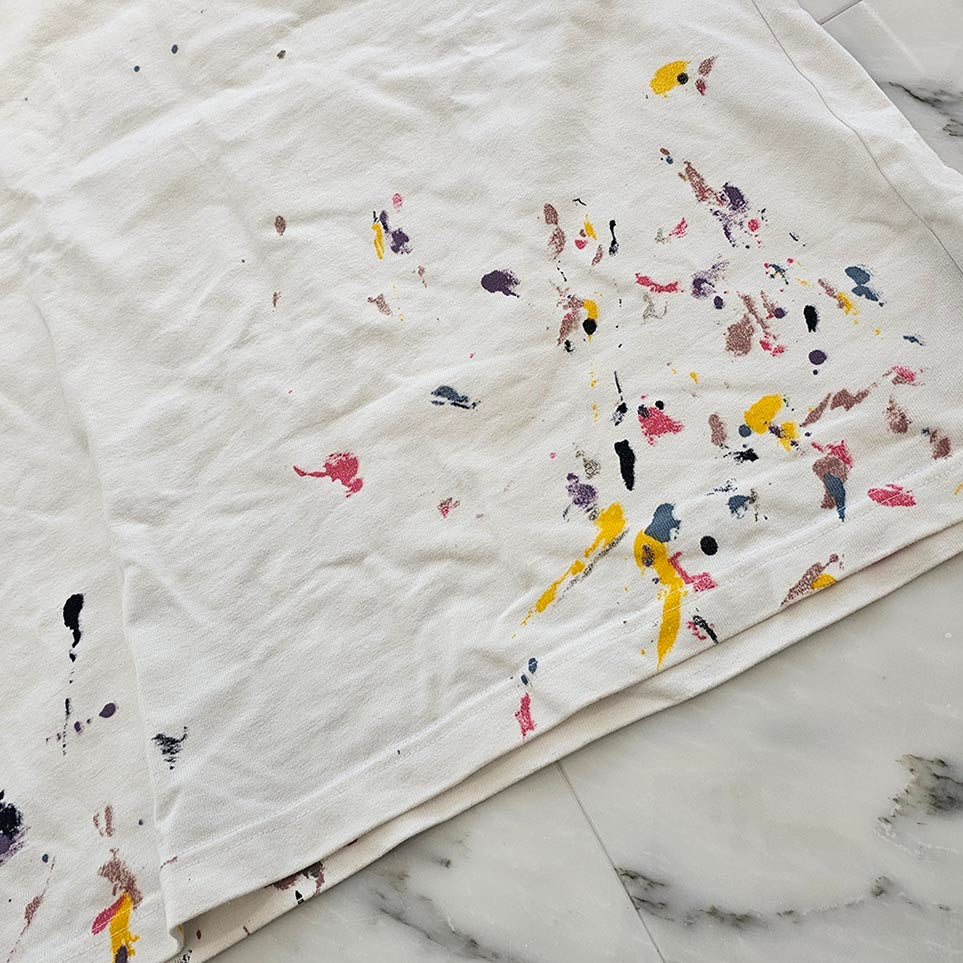 DIOR 2021SS Paint Print Logo Embroidery Tee 183J686A0554 Size S ディオール ペイントプリント ロゴ刺繍 Tシャツ サイズS