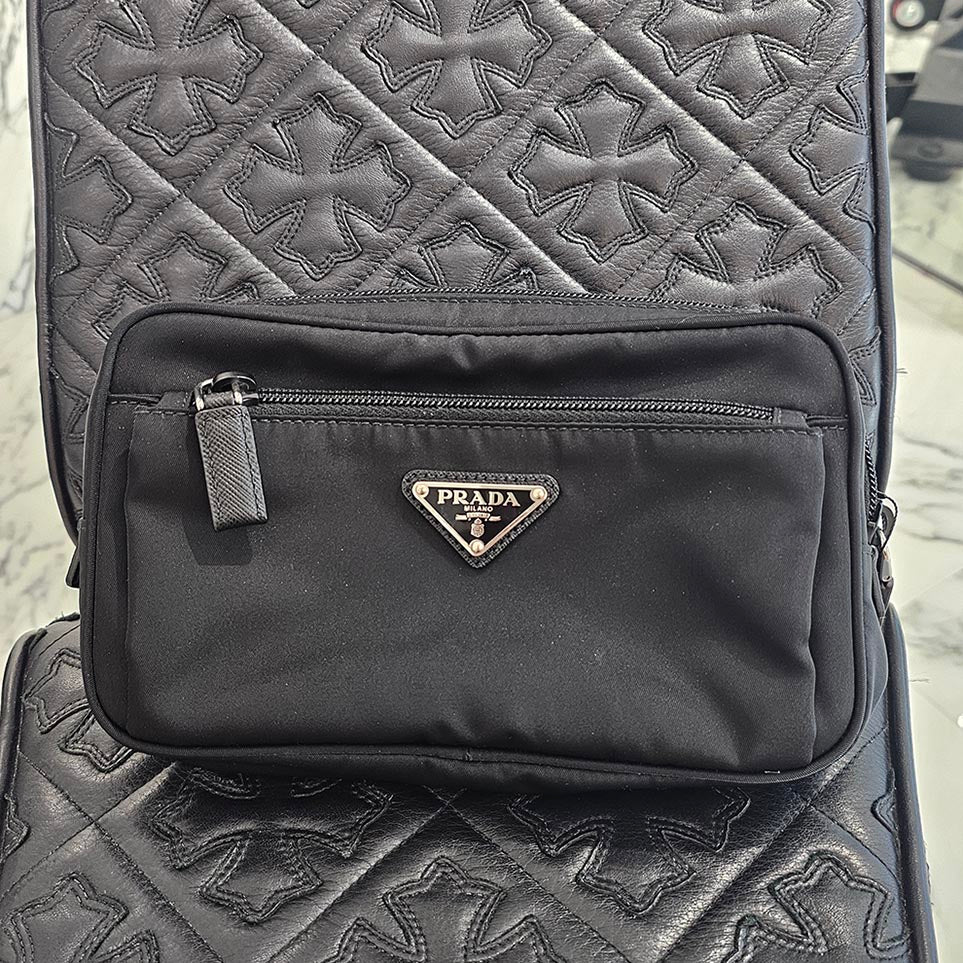 PRADA Triangle Logo Plate Re-Nylon Shoulder Body Bag プラダ トライアングル ロゴプレート リナイロン ショルダー ボディーバッグ