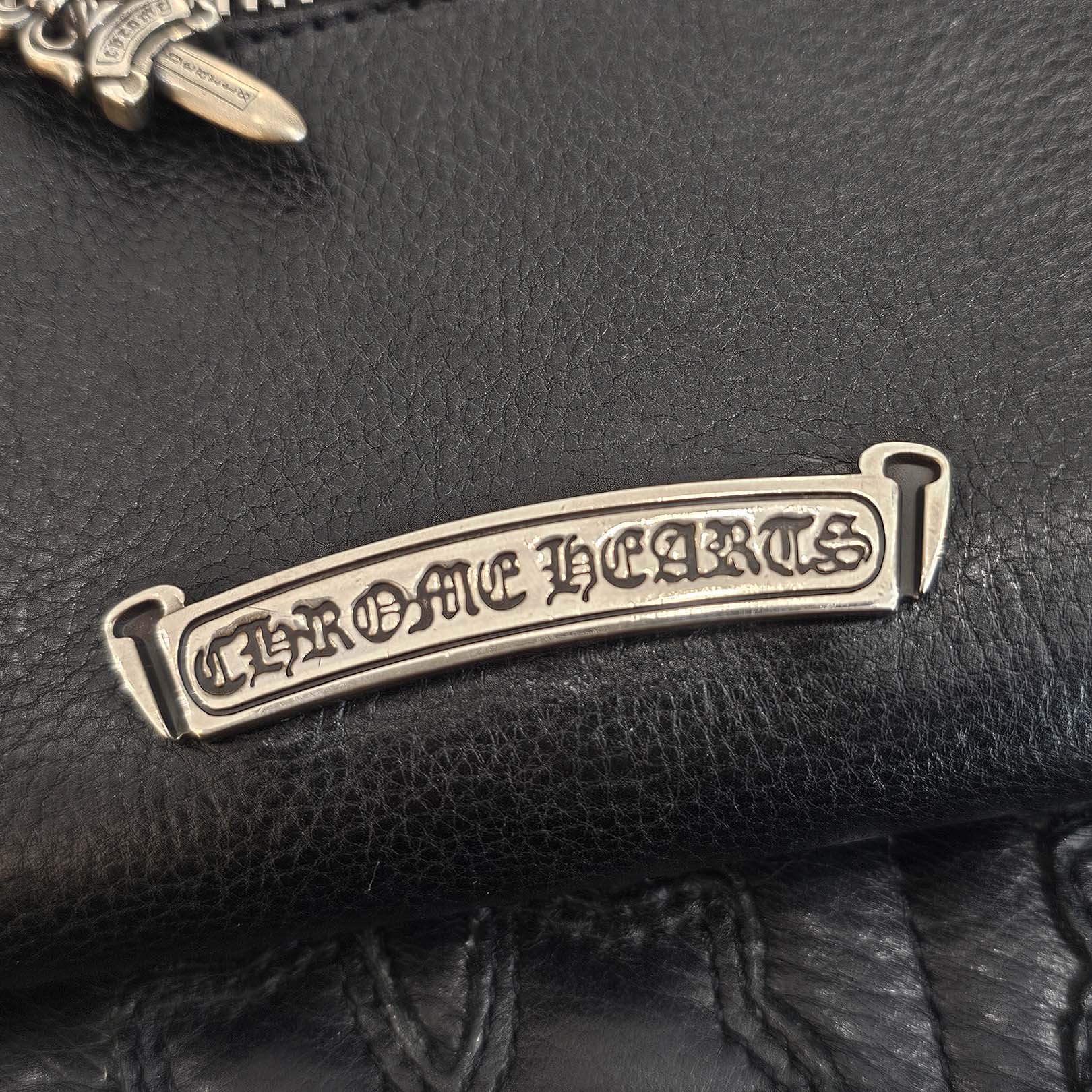 CHROME HEARTS Wave Mini Cross Ball Wallet クロムハーツ ウェーブ ミニ クロスボール ウォレット