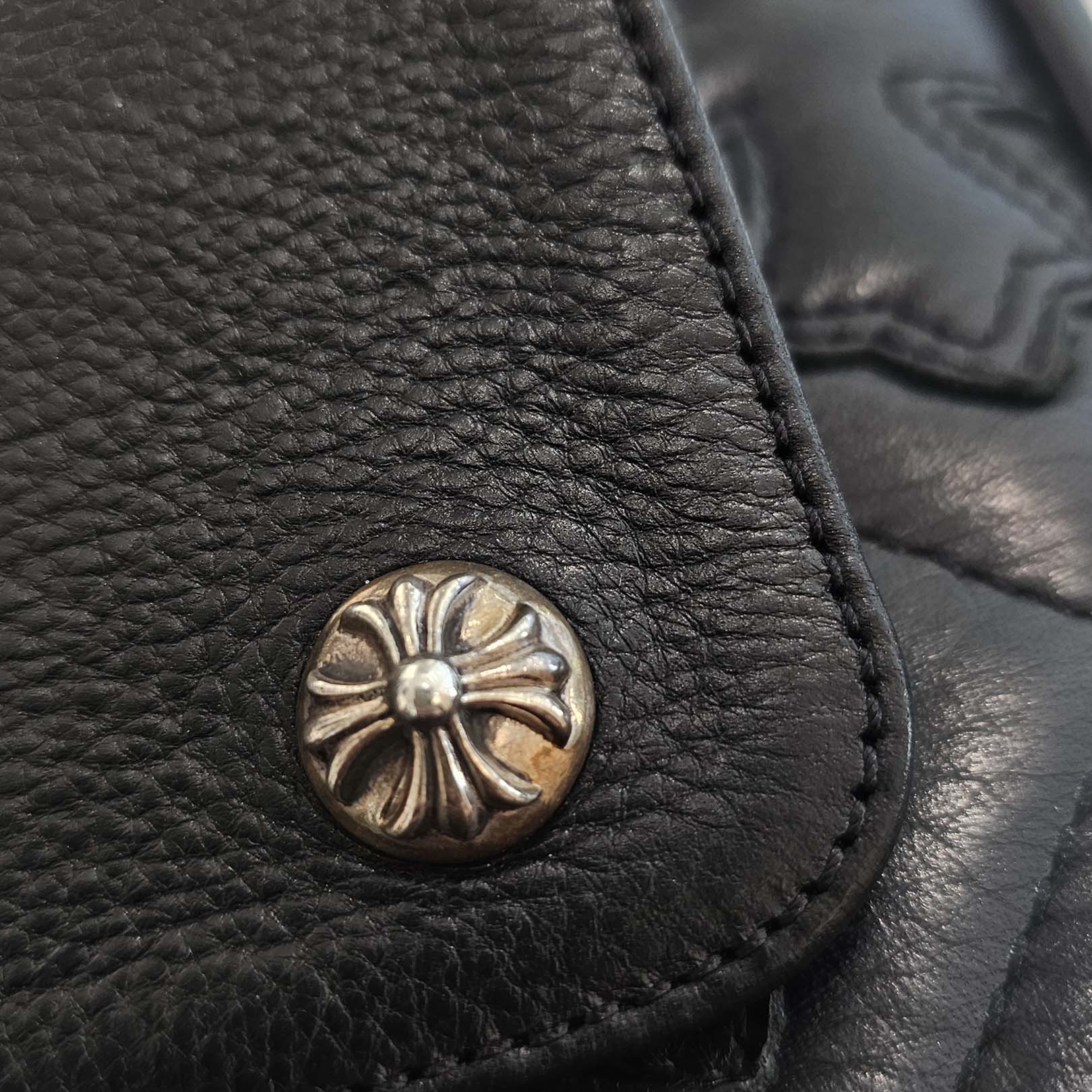 CHROME HEARTS Wave Mini Cross Ball Wallet クロムハーツ ウェーブ ミニ クロスボール ウォレット
