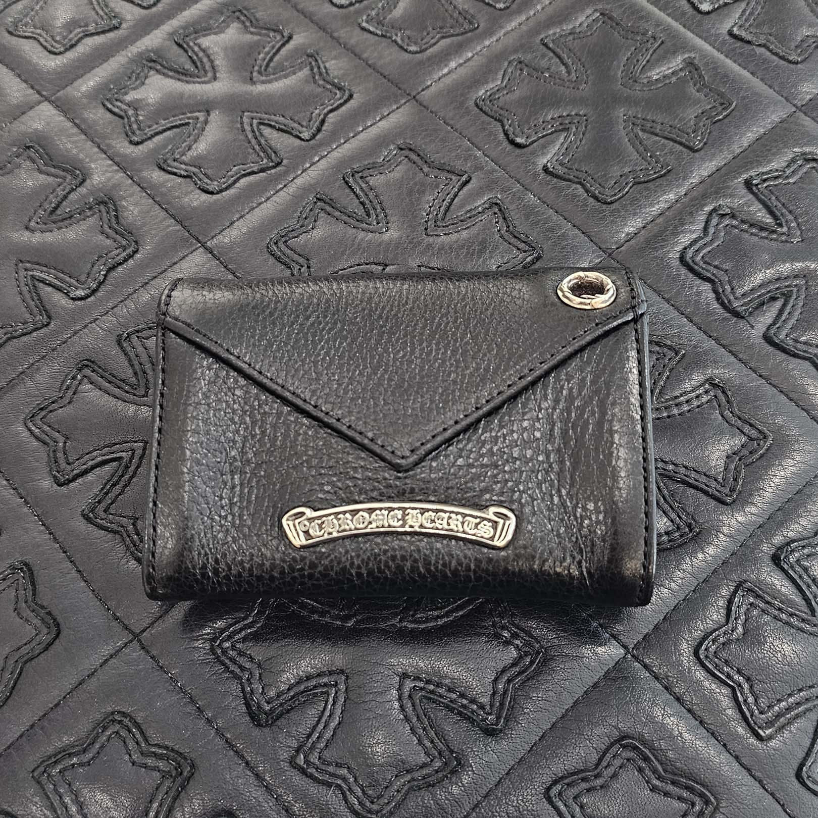 CHROME HEARTS CH Plus Tiny Wallet Card Case クロムハーツ CHプラス タイニーウォレット カードケース