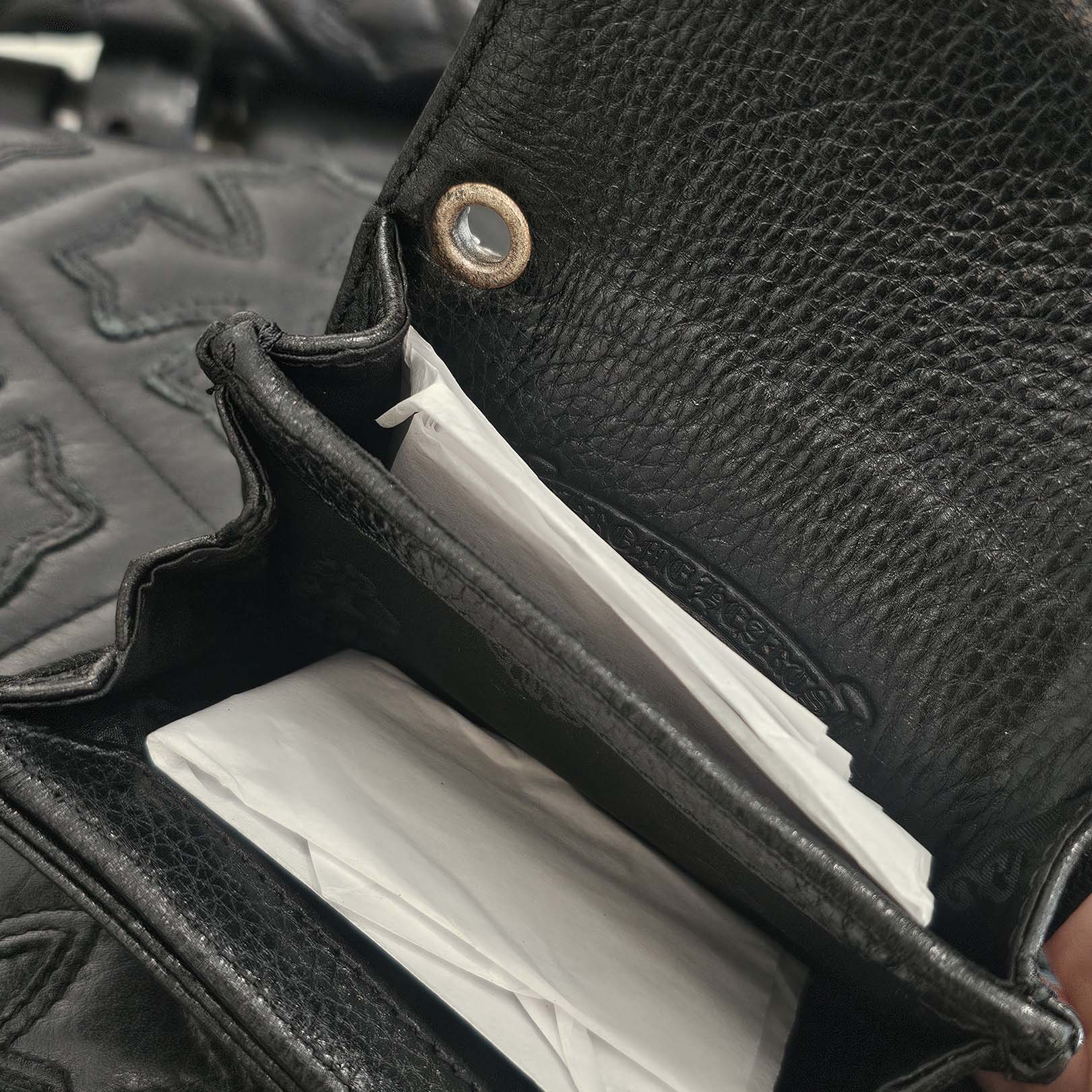 CHROME HEARTS CH Plus Tiny Wallet Card Case クロムハーツ CHプラス タイニーウォレット カードケース