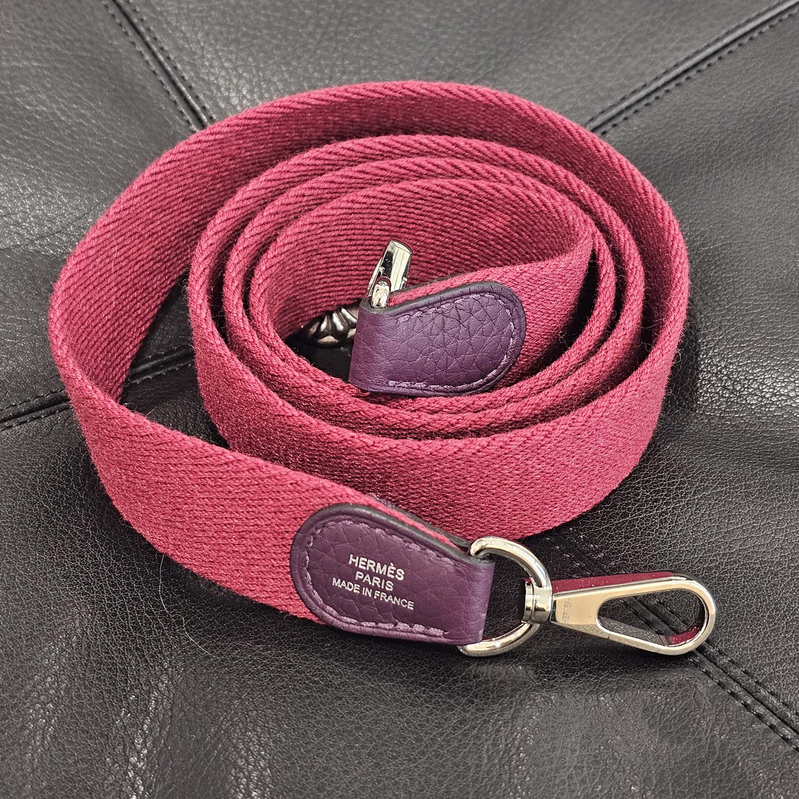 HERMES Evelyn Amazon TPM "Anemone" W刻印 エルメス エブリン アマゾン TPM "アネモネ" レザーショルダーバッグ W刻印
