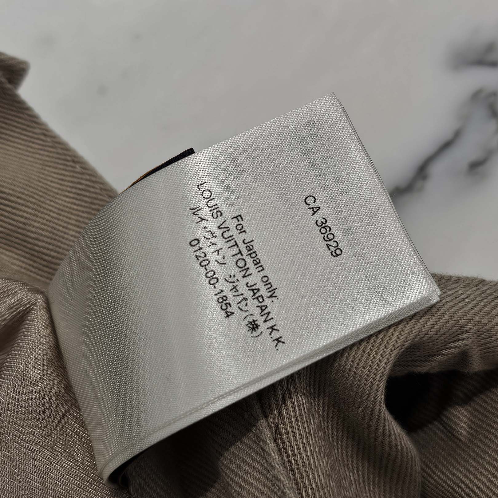 LOUIS VUITTON 2025SS Monogram Embroidery Skate Pants 1AHBM8 Size 31 ルイヴィトン モノグラム エンブロイダリー スケートパンツ サイズ31