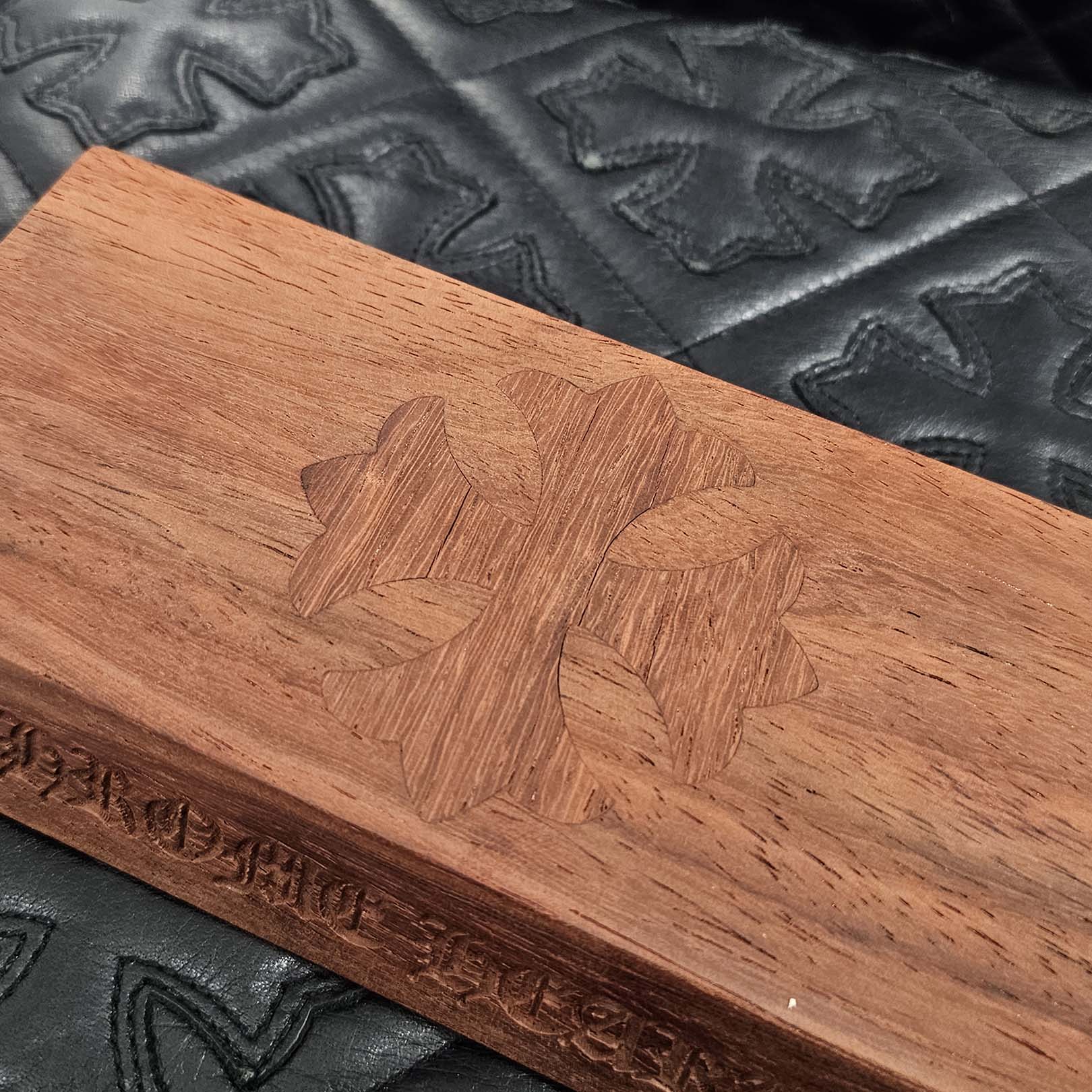 CHROME HEARTS CH Cross Wood Plate Display クロムハーツ CHクロス