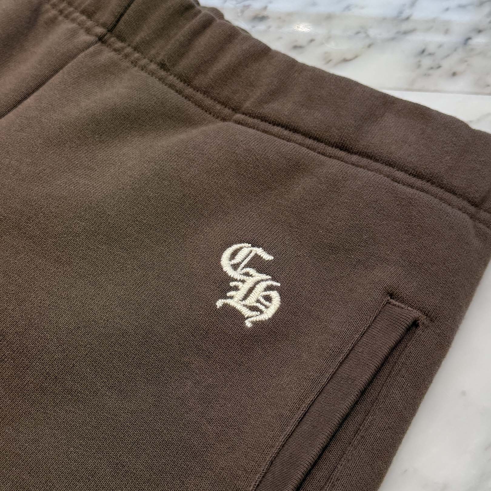 CHROME HEARTS Y NOT SLO RIDE Logo Sweat Half Pants Size M クロムハーツ ワイノット スローライド ロゴ スウェットハーフパンツ サイズM