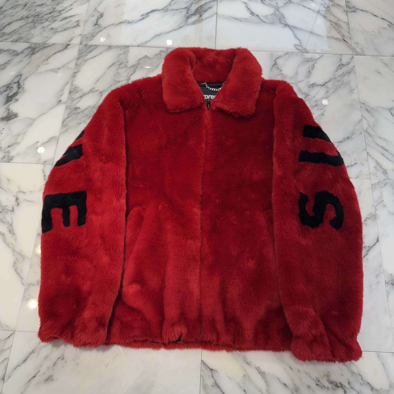 Supreme 2017SS Faux Fur Bomber Jacket Size M シュプリーム フォウ ファー ボンバージャケット サイズM