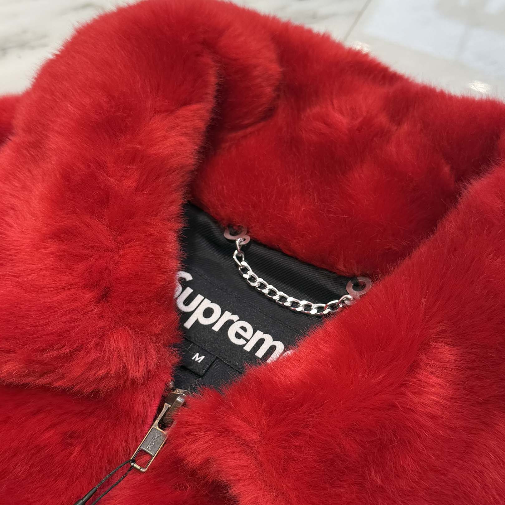Supreme 2017SS Faux Fur Bomber Jacket Size M シュプリーム フォウ ファー ボンバージャケット サイズM