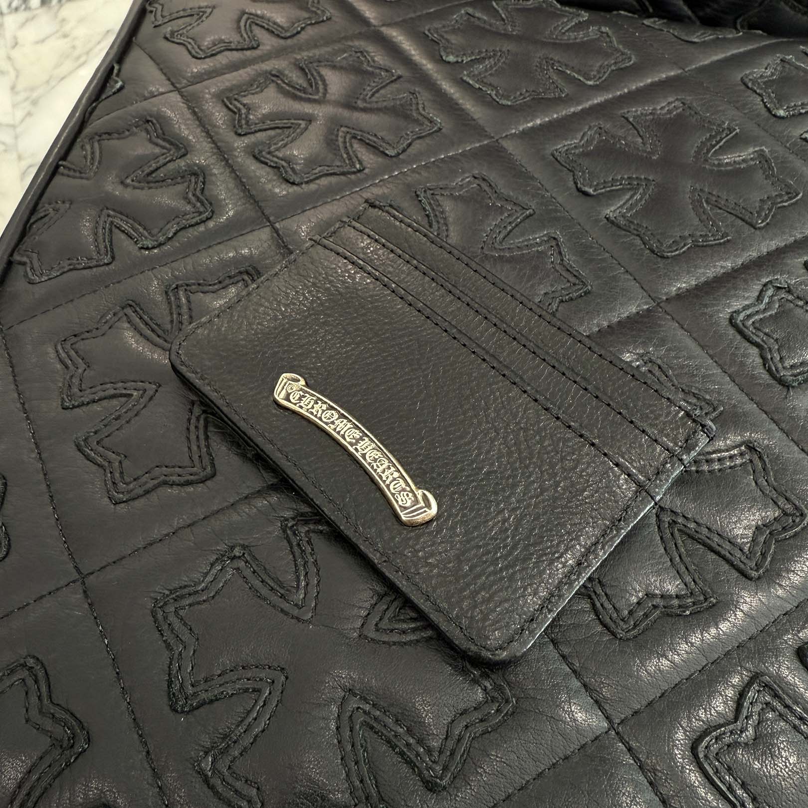 CHROME HEARTS Leather Card Case #2 クロムハーツ レザーカードケース #2