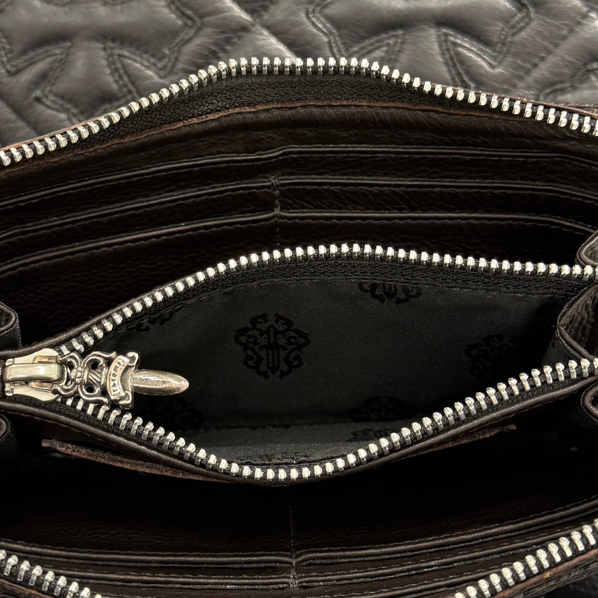 CHROME HEARTS Alligator REC F ZIP Leather Wallet クロムハーツ アリゲーター レック F ジップ レザー ウォレット