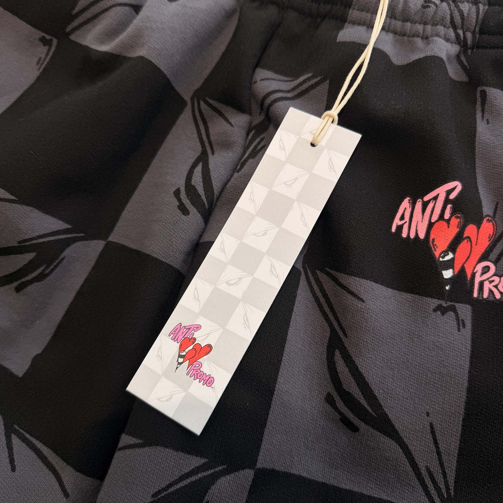 MATTY BOY ANTI PROMO 99 Eyes Flame Sweat Long Pants Size L マッティボーイ アンティ プロモ 99アイズ フレイム スウェット ロングパンツ サイズL