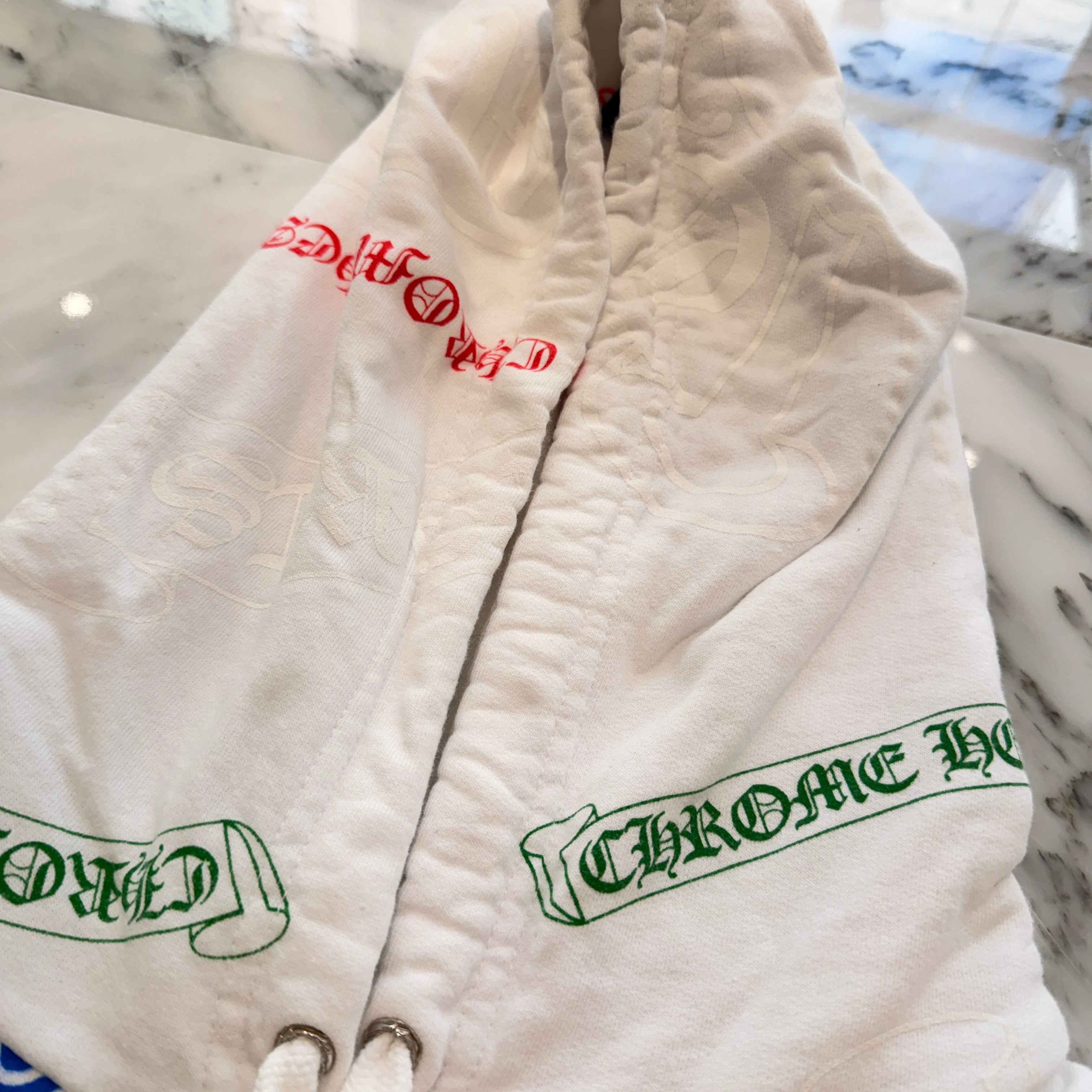 CHROME HEARTS Stencil Pullover Hoodie Size XXL クロムハーツ ステンシル プルオーバーフーディ サイズXXL