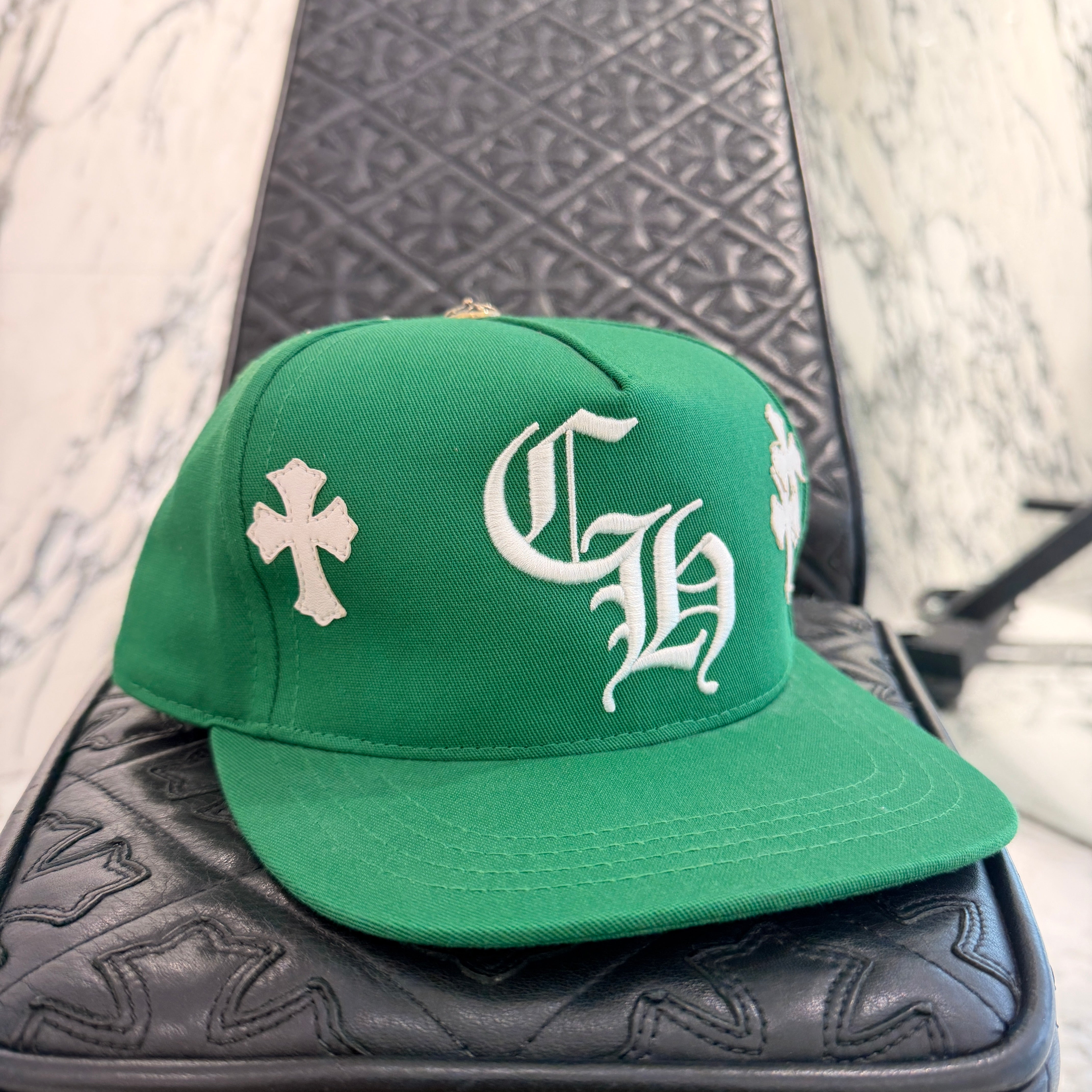 CHROME HEARTS Cemetery Cross Patch Trucker Cap ONE SIZE (53-60) クロムハーツ セメタリークロスパッチ トラッカーキャップ ONE SIZE (53-60)