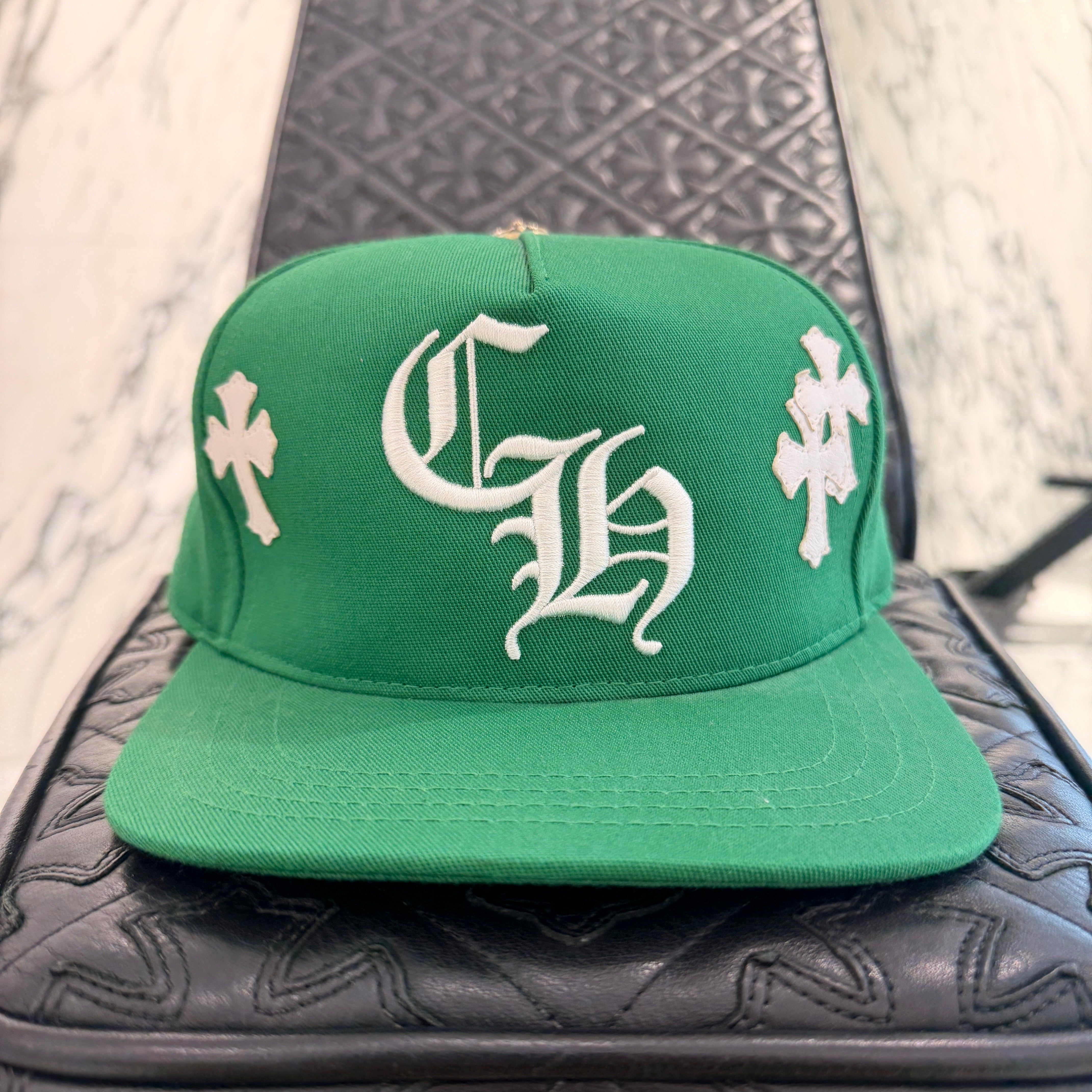 CHROME HEARTS Cemetery Cross Patch Trucker Cap ONE SIZE (53-60) クロムハーツ セメタリークロスパッチ トラッカーキャップ ONE SIZE (53-60)