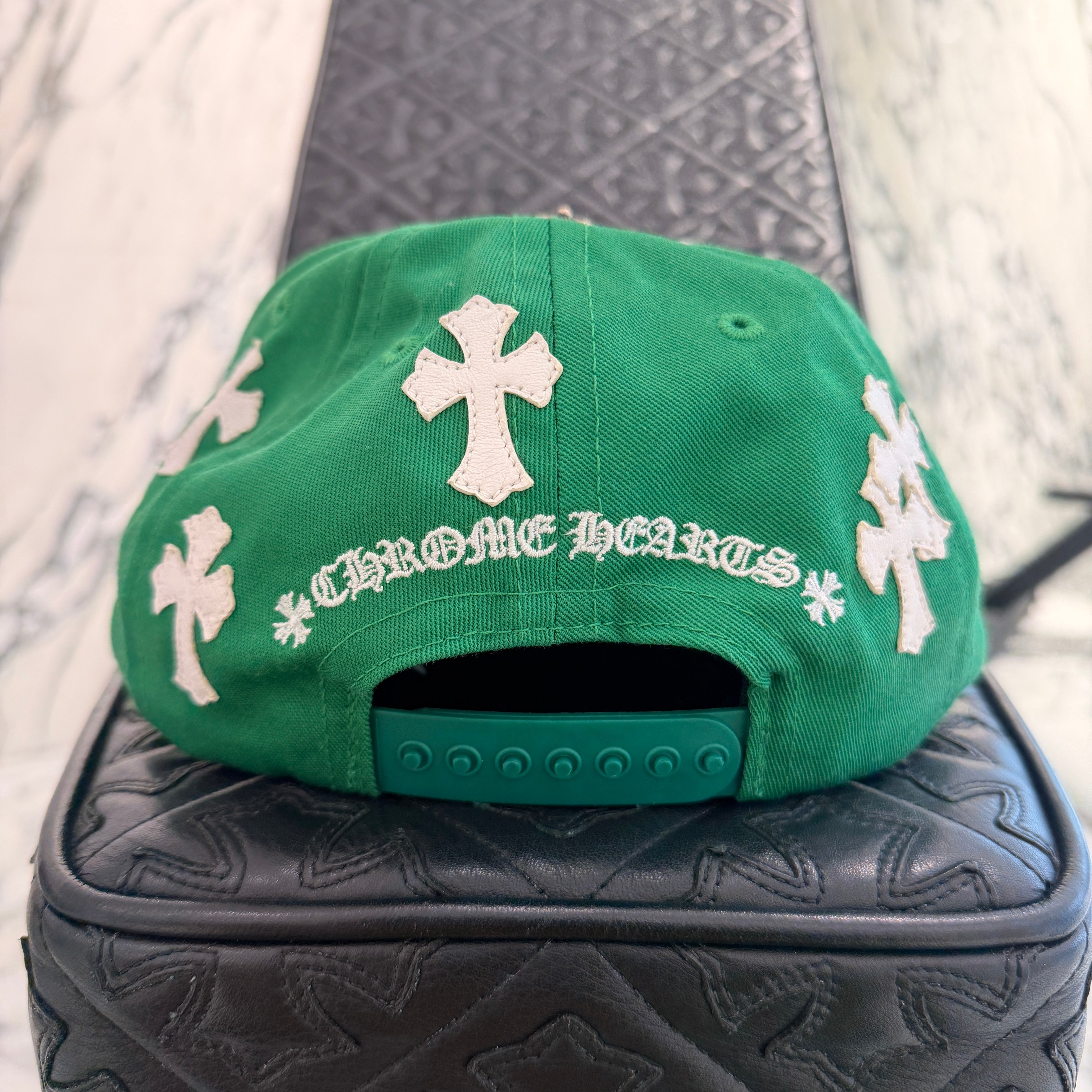 CHROME HEARTS Cemetery Cross Patch Trucker Cap ONE SIZE (53-60) クロムハーツ セメタリークロスパッチ トラッカーキャップ ONE SIZE (53-60)