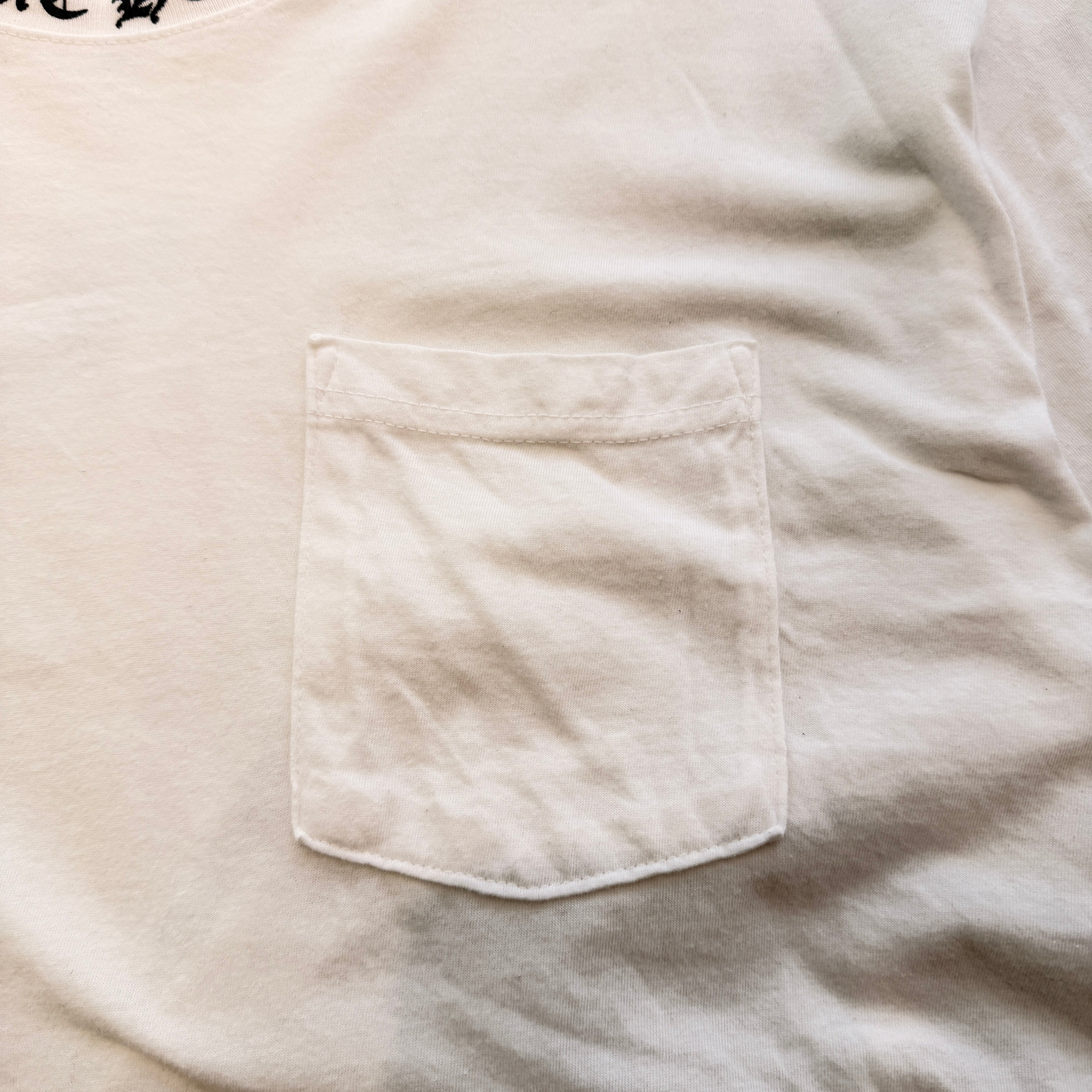 CHROME HEARTS Neck Logo Tee Size L クロムハーツ ネックロゴ Tシャツ サイズL