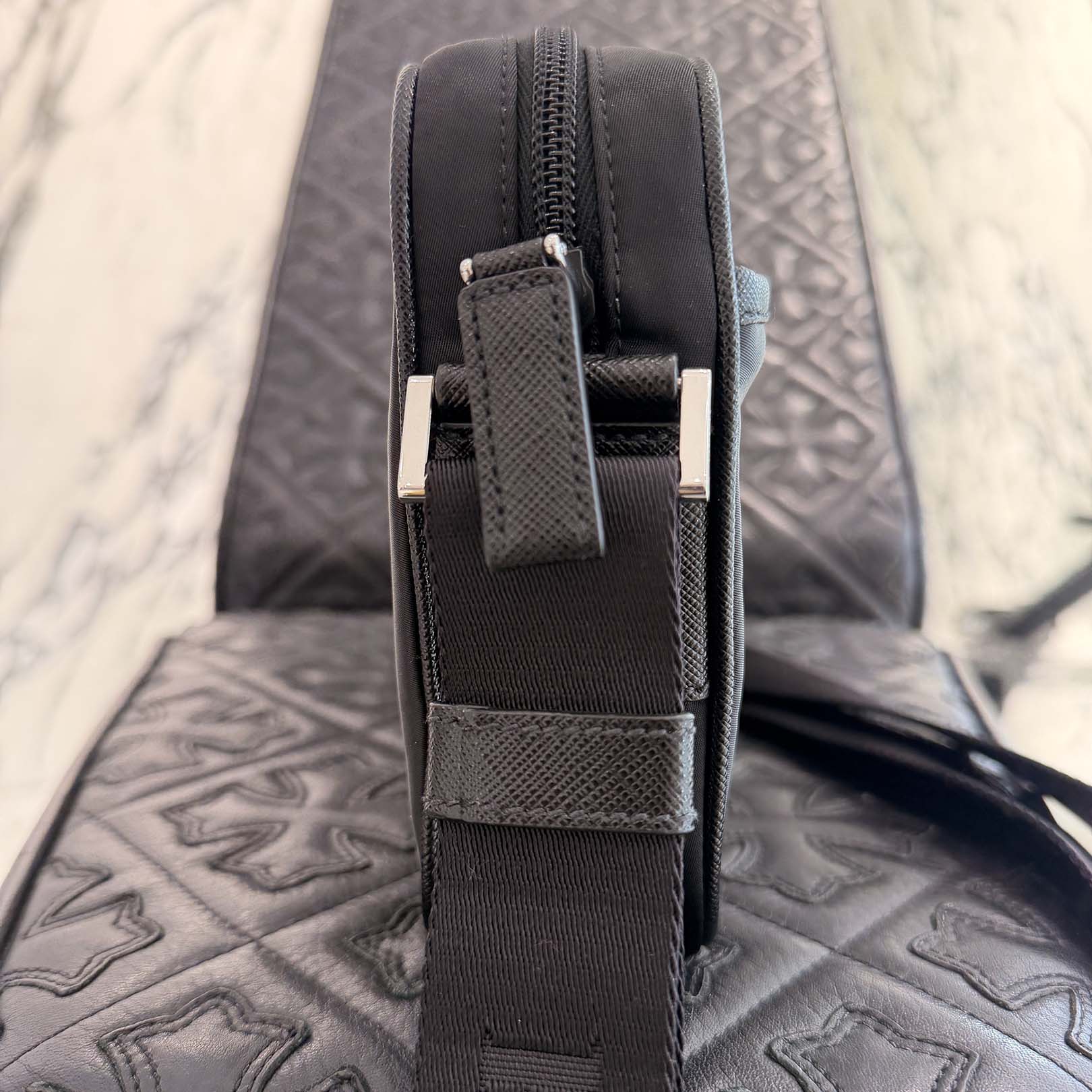 PRADA Saffiano/Tessuto Shoulder Bag 2VH144 プラダ サフィアーノ/テスート ショルダーバッグ