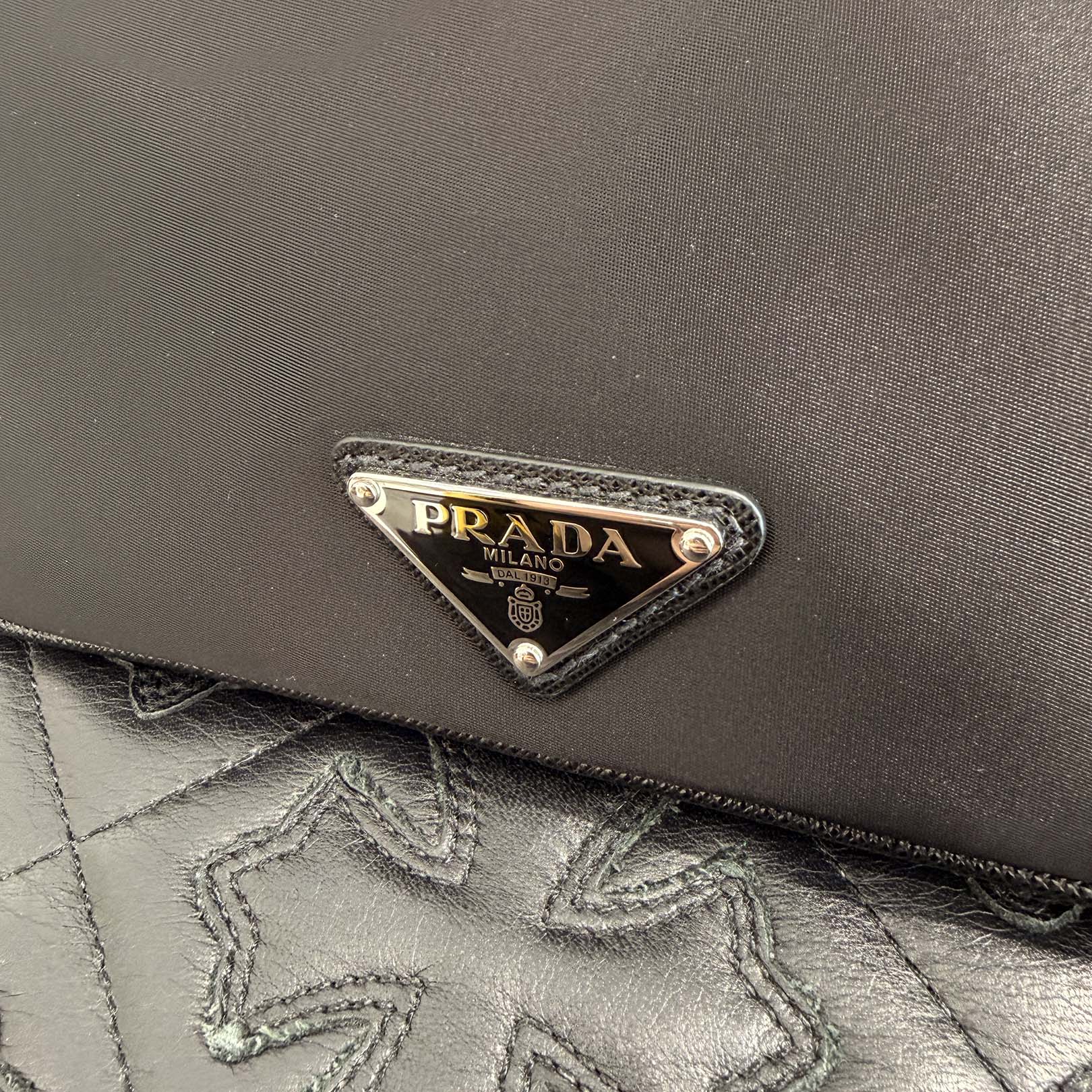 PRADA Saffiano/Tessuto Shoulder Bag 2VH144 プラダ サフィアーノ/テスート ショルダーバッグ