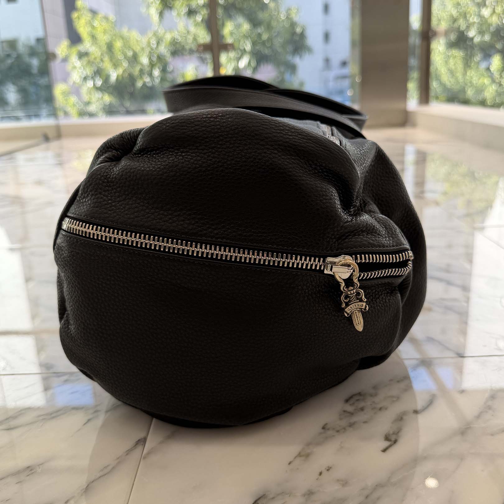 CHROME HEARTS BS Fluer Leather Duffle Bag クロムハーツ BSフレア レザーダッフルバッグ