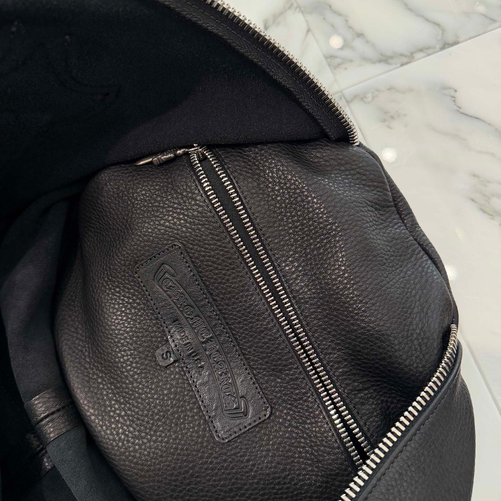 CHROME HEARTS BS Fluer Leather Duffle Bag クロムハーツ BSフレア レザーダッフルバッグ