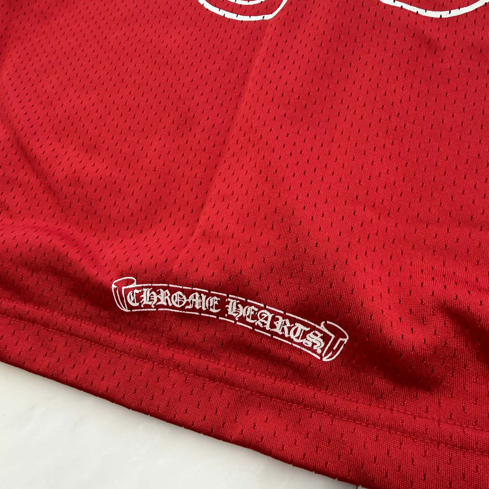 CHROME HEARTS × MATTY BOY "TEAM" Mesh Warm Up Jersey Size XL クロムハーツ × マッティボーイ "チーム" メッシュウォームアップジャージー サイズXL
