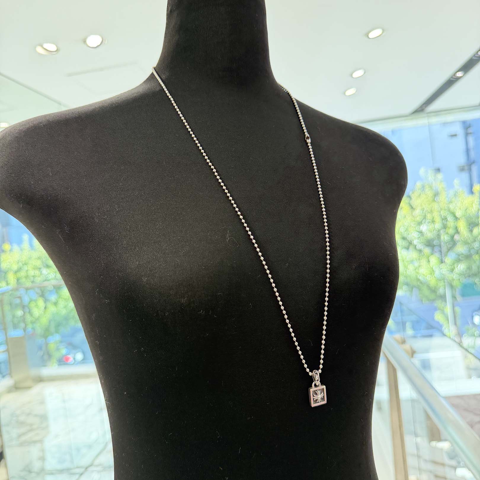 CHROME HEARTS FRAMED CH PLUS Pendent Top クロムハーツ フレームド CHプラス ペンダントトップ