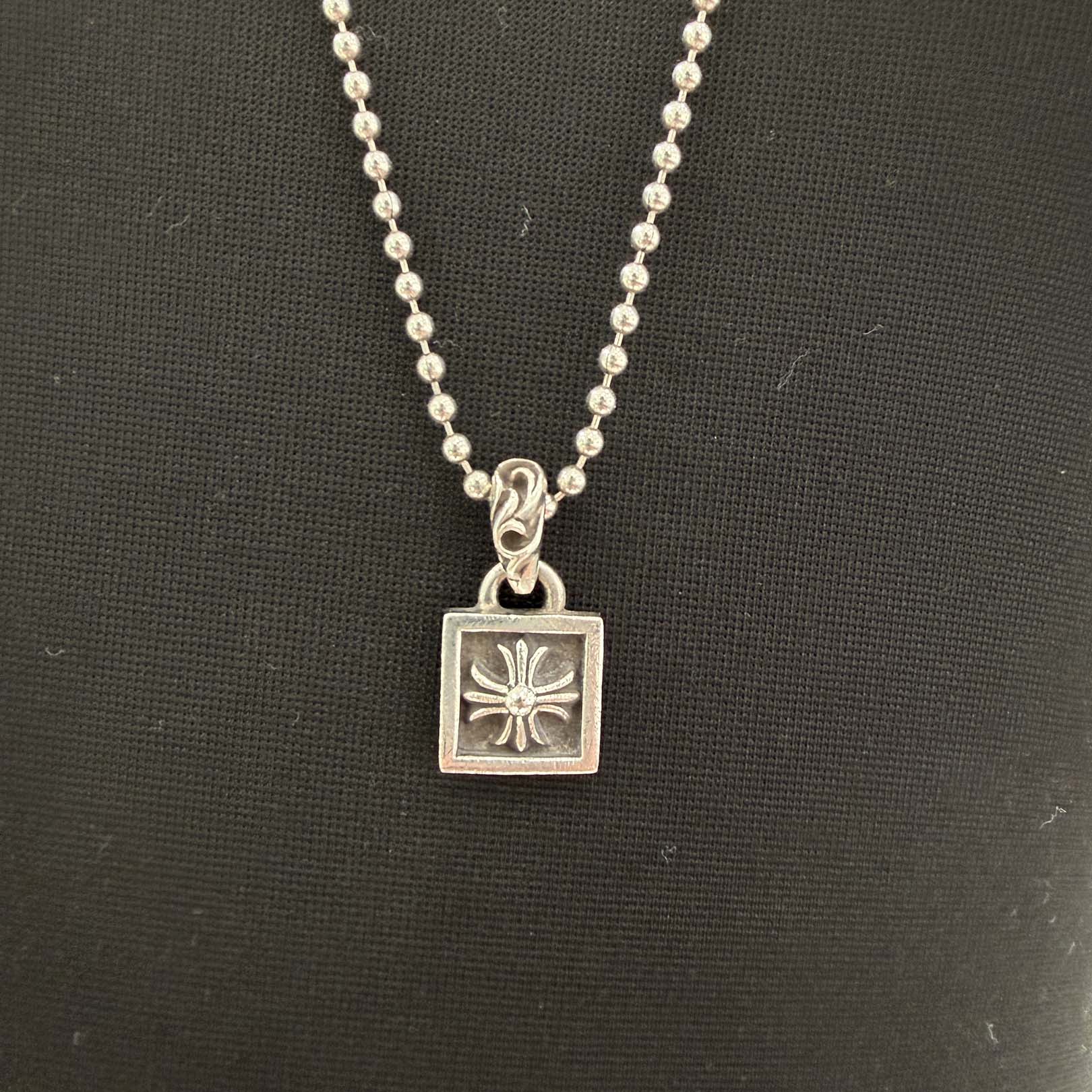 CHROME HEARTS FRAMED CH PLUS Pendent Top クロムハーツ フレームド