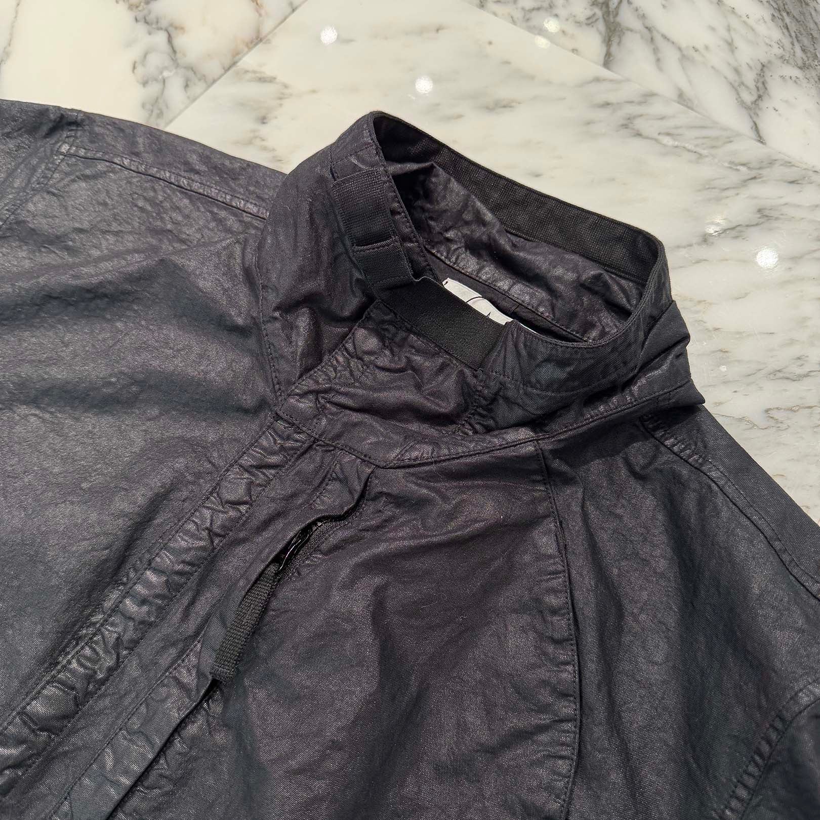 STONE ISLAND 2025SS Garment Dyed Nylon Short Sleeve Shirt K1S151200028 S0069 Size XL ストーンアイランド ガーメントダイ ナイロン ショートスリーブ シャツ サイズXL
