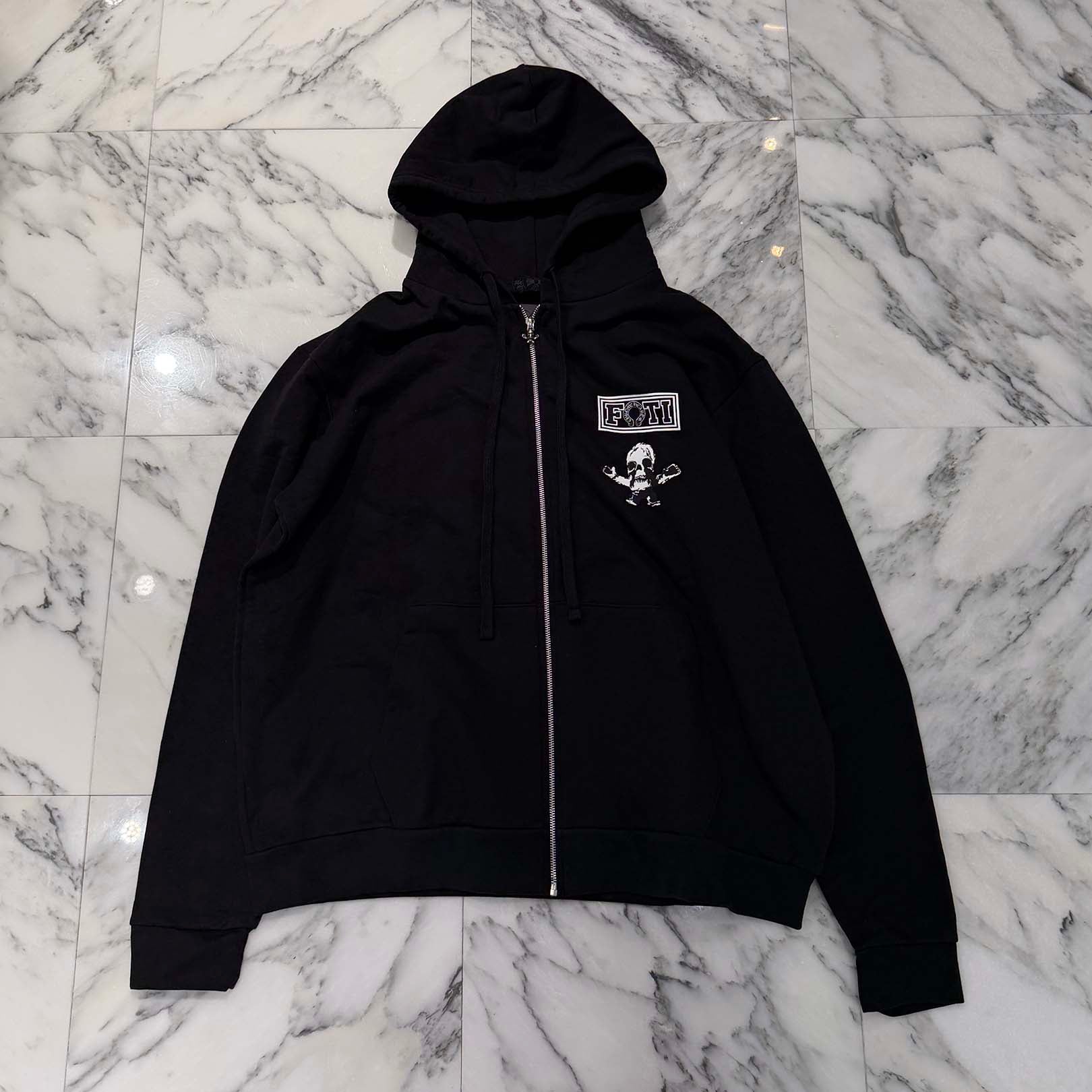 CHROME HEARTS 2025SS FOTI HARRIS Zip Up Hoodie Size XL クロムハーツ フォティ ハリス ジップアップ フーディ サイズXL