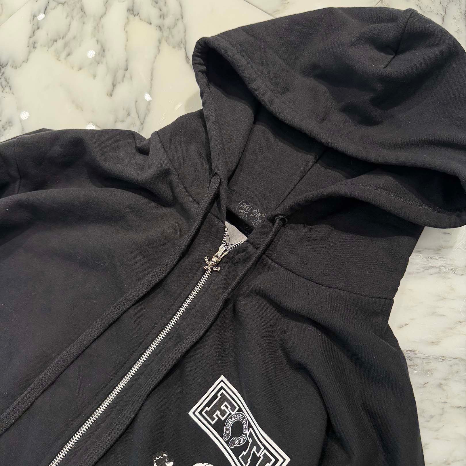 CHROME HEARTS 2025SS FOTI HARRIS Zip Up Hoodie Size XL クロムハーツ フォティ ハリス ジップアップ フーディ サイズXL