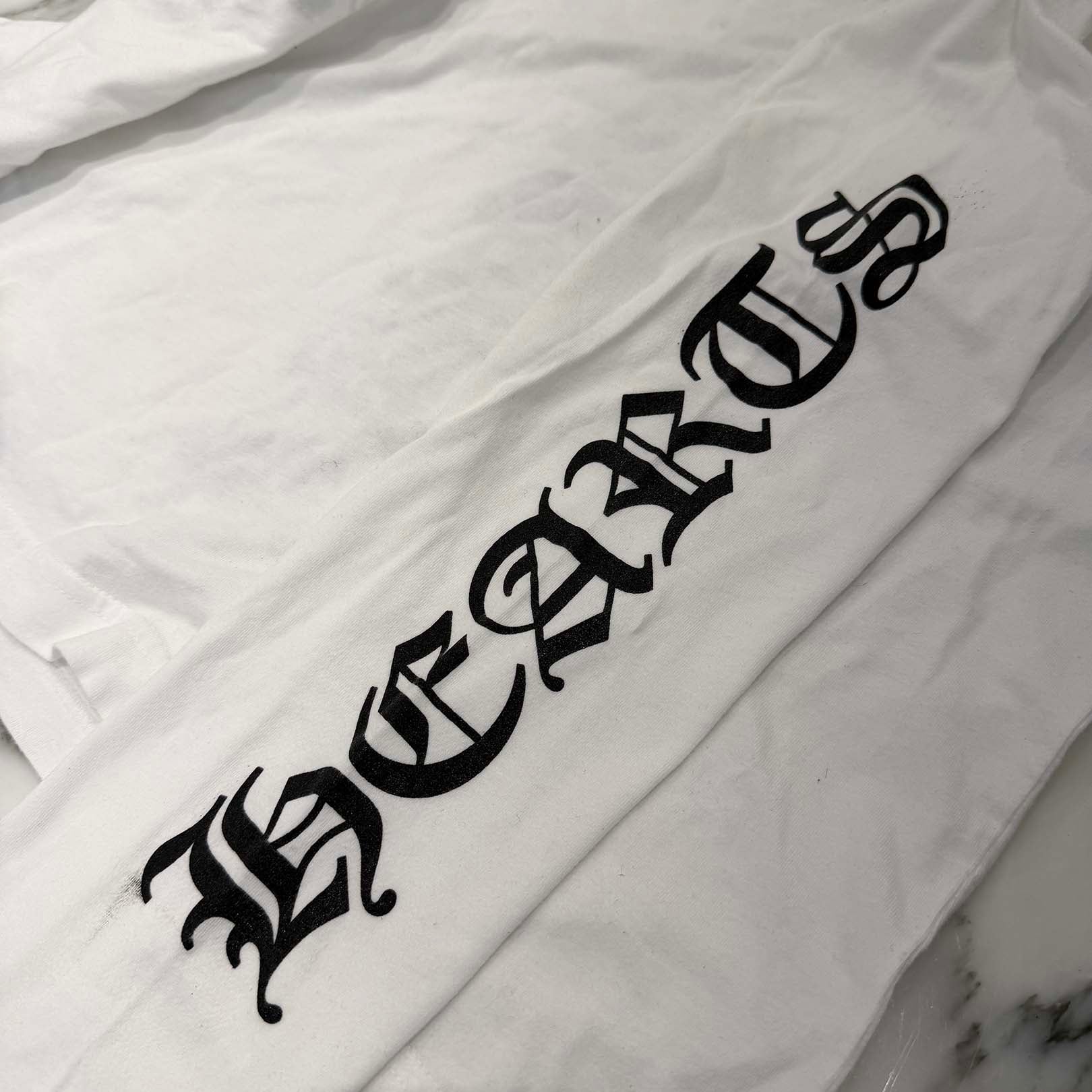 CHROME HEARTS Tire Track Long Sleeve Tee Size M クロムハーツ タイヤトラックロングスリーブTシャツ サイズM
