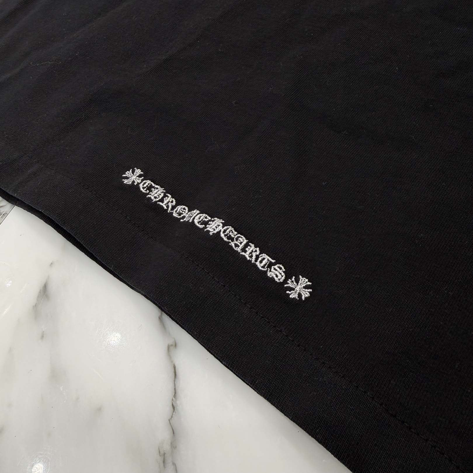 CHROME HEARTS Y NOT Vine Dagger CH Plus Embroidery Tee Size M クロムハーツ ワイノット ヴァインダガー CHプラス刺繍 Tシャツ サイズM