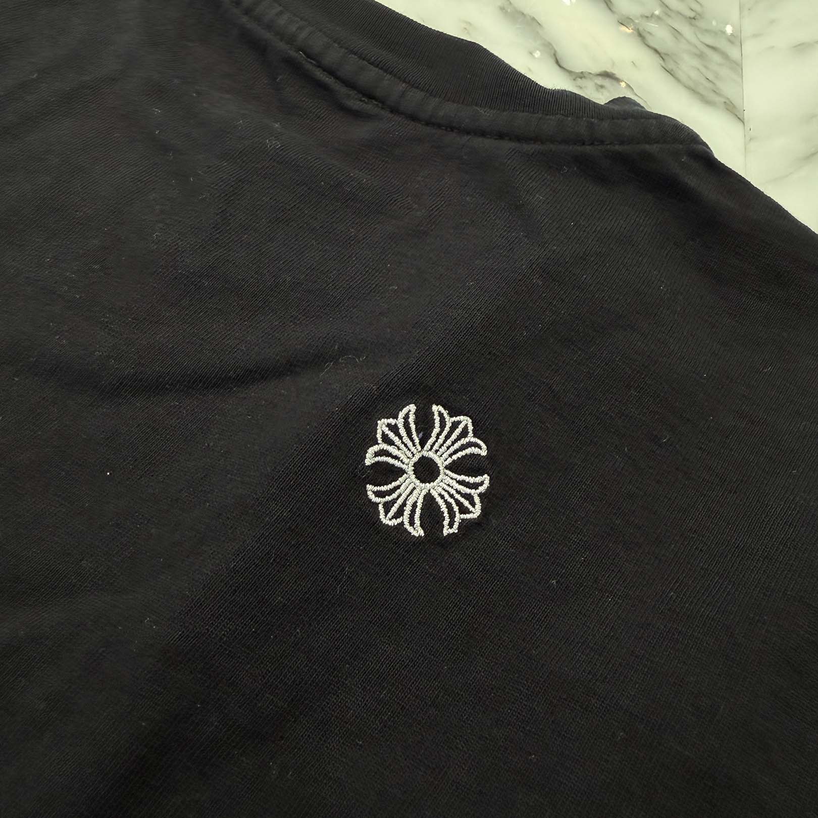 CHROME HEARTS Y NOT Vine Dagger CH Plus Embroidery Tee Size M クロムハーツ ワイノット ヴァインダガー CHプラス刺繍 Tシャツ サイズM