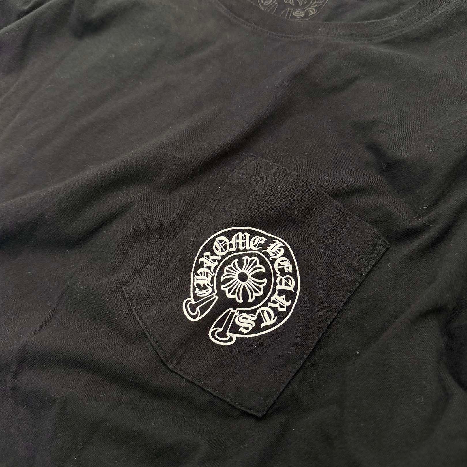 CHROME HEARTS Back Grad Circle Logo Long Sleeve Tee Size XL クロムハーツ バックグラデーション サークルロゴ ロングスリーブTシャツ サイズXL