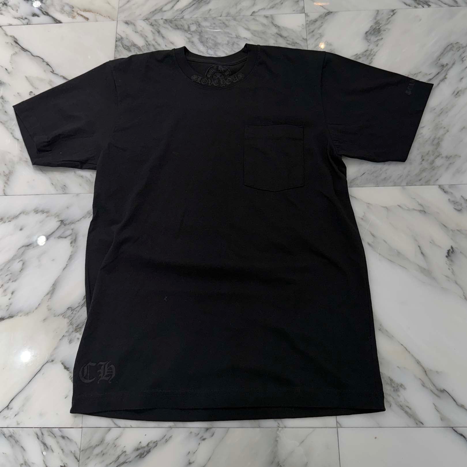 CHROME HEARTS Cannes Limited "LOVE YOU" Neck Logo Tee Size M クロムハーツ カンヌ限定 ラブユー ネックロゴ Tシャツ サイズM