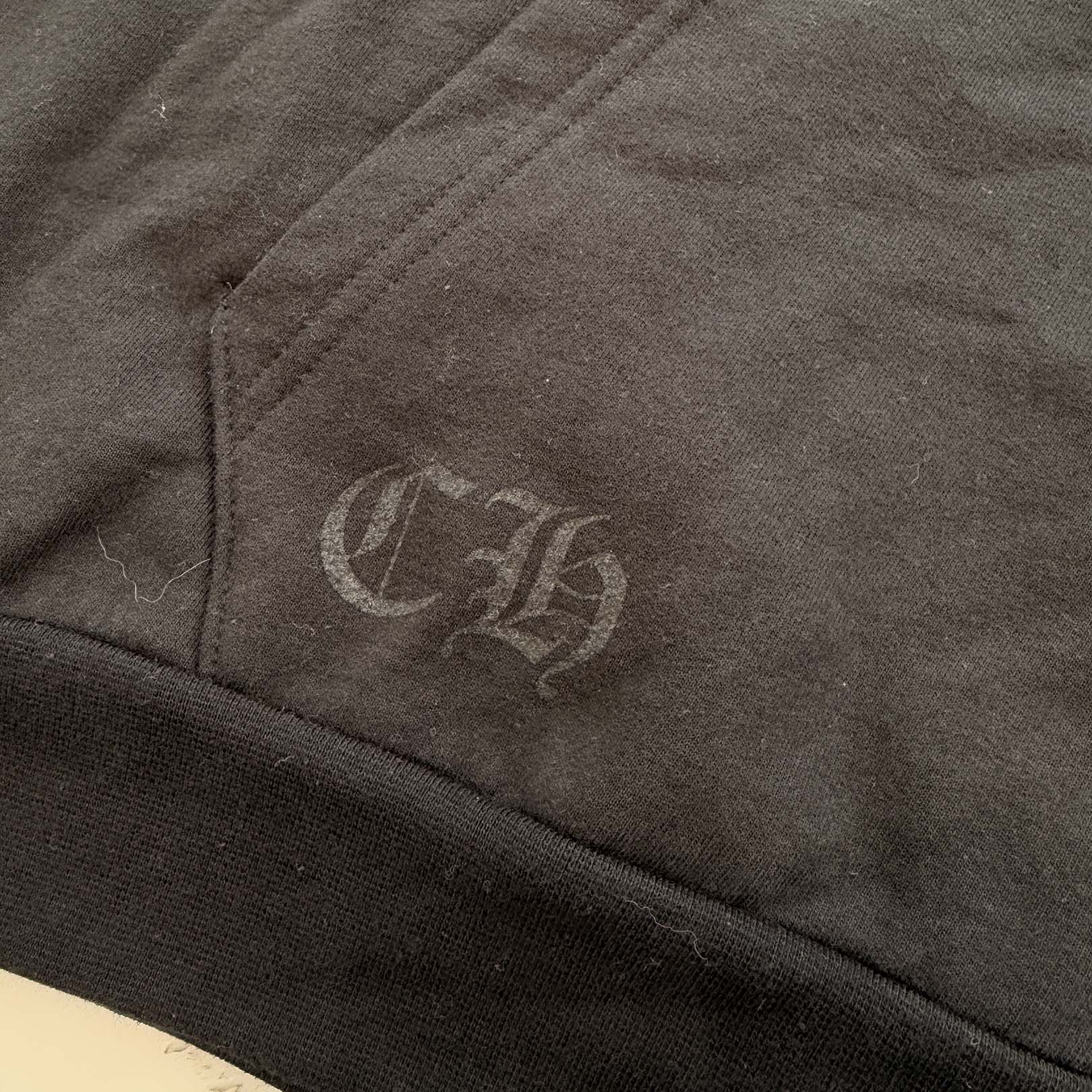 CHROME HEARTS Dagger Eye Chart Zip Up Hoodie Size XL クロムハーツ ダガーアイチャート ジップアップフーディ サイズXL