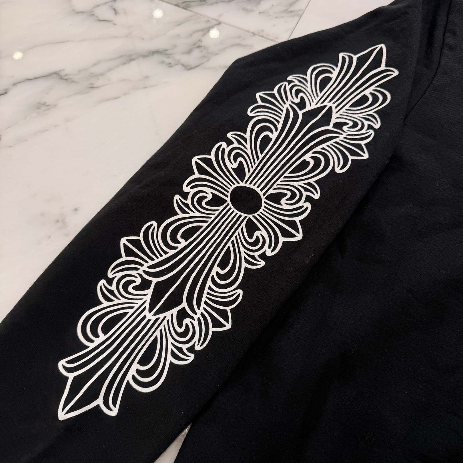 CHROME HEARTS Dagger Eye Chart Zip Up Hoodie Size XL クロムハーツ ダガーアイチャート ジップアップフーディ サイズXL