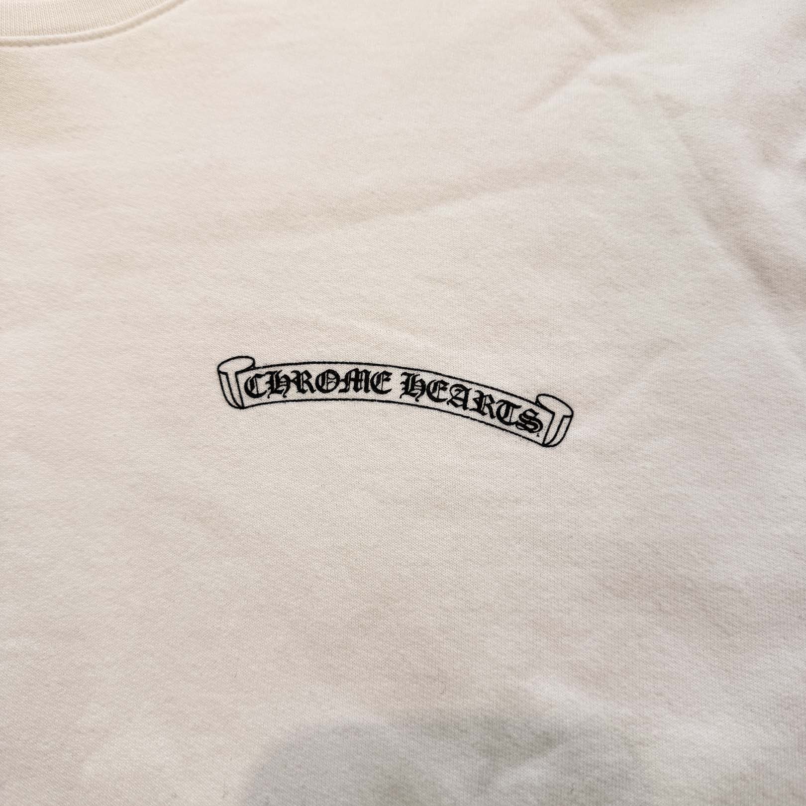 CHROME HEARTS Dagger Eye Chart Sweat Shirt Size XXL クロムハーツ ダガー アイチャート スウェットシャツ サイズXXL